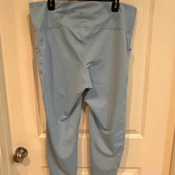 Ideology Light Blue Women's Leggings - Picture 2 of 8